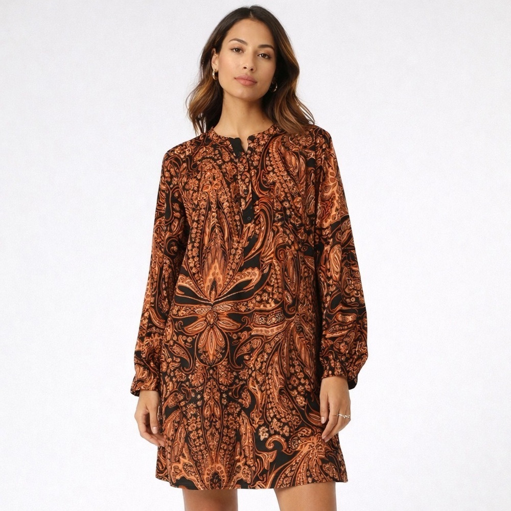 Richard Allan X H&M Paisley Print Dress NEW WITH TAGS Size 8